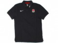England RFU Players Issue Media Polo Shirt Black