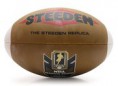 Steeden NRL Ltd Edition Heritage Rugby Ball Tan Brown/White
